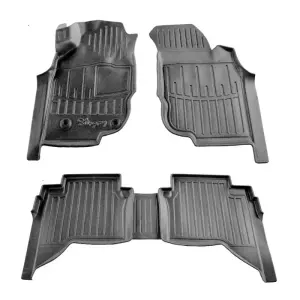 Килимки Stingray 3D (Crew Cab, 5 шт) для Toyota Hilux 2006–2015