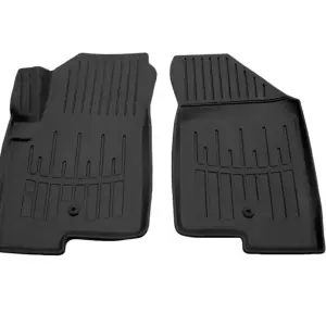 Передні килимки Stingray 3D (одна кліпса на водійському, 2 шт) для Jeep Compass 2006–2016