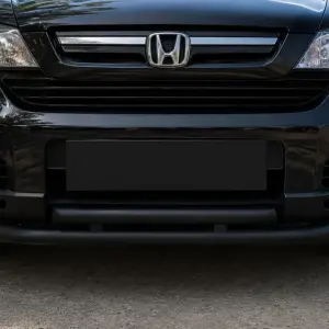 Передній захист ST014 Black (нерж.) для Honda CRV 2007–2011