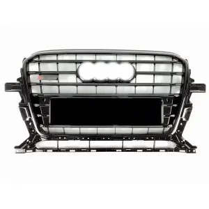 Передня решітка SQ-Style (2012-2017, чорна) для Audi Q5 2008–2017