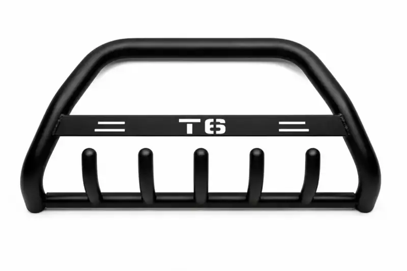Кенгурятник WT004 Black (нерж.) для Volkswagen T6 2015–2024