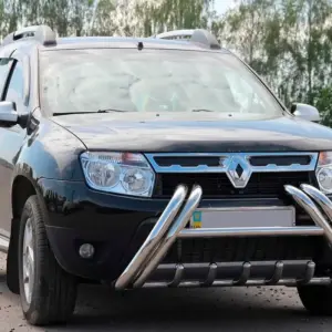 Кенгурятник Kelebek WT011 (нерж) для Renault Duster 2008–2017