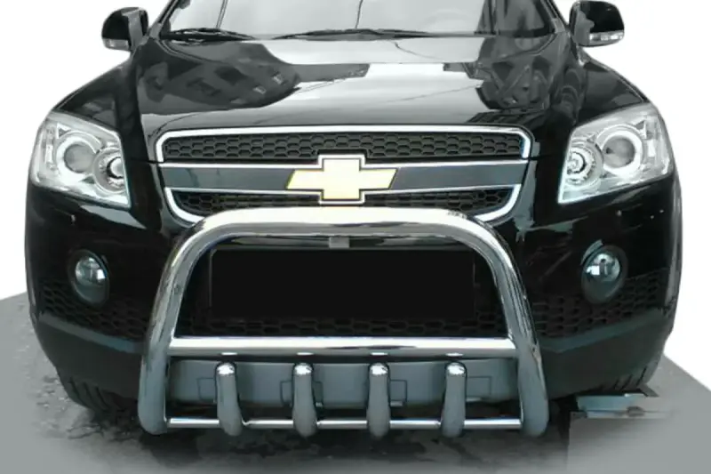 Передня дуга QT006 (нерж.) для Chevrolet Captiva 2006–2019