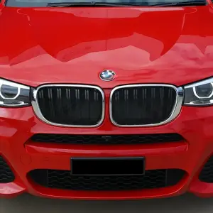 Ніздрі M-Look (чорний глянець з хром окантовкою) для BMW X4 F26 2014–2018