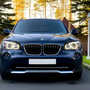 Ніздрі M-Look (чорний глянець з хром окантовкою) для BMW X1 E84 2009–2015