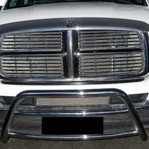 Передня дуга WT005 (нерж.) для Dodge RAM (DR/DH/D1/DC/DM) 2002–2009