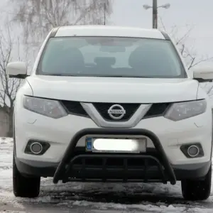Кенгурятник WT002 Black (нерж) для Nissan X-trail T32/Rogue 2014–2021