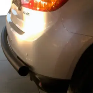Задня дуга AK002 Black (нерж.) для Mitsubishi ASX 2010–2023