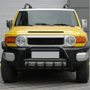 Кенгурятник WT003 Black (нерж) для Toyota FJ Cruiser 2006–2022