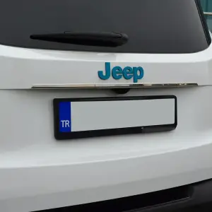 Хром планка над номером (нерж) для Jeep Renegade 2014–