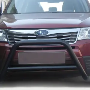 Кенгурятник WT005 Black (нерж.) для Subaru Forester 2008–2013