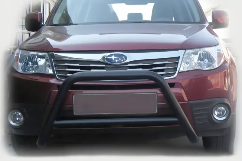 Кенгурятник WT005 Black (нерж.) для Subaru Forester 2008–2013
