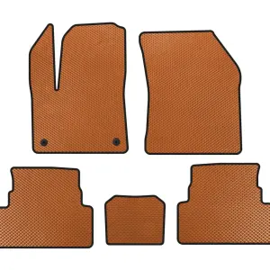 Килимки EVA (Помаранчевий) для Peugeot 3008 2016–2023