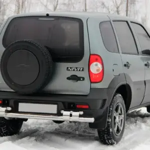 Задня дуга AK015 (нерж.) для Chevrolet Niva 1998–2020