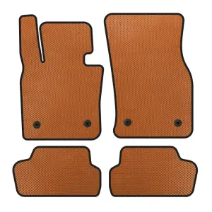 Килимки EVA (для F56, Помаранчевий) для Mini Cooper F55/56/57 2014–2023