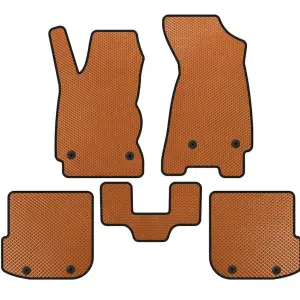 Килимки EVA (Avant, Помаранчевий) для Audi A4 B5 1994–2001