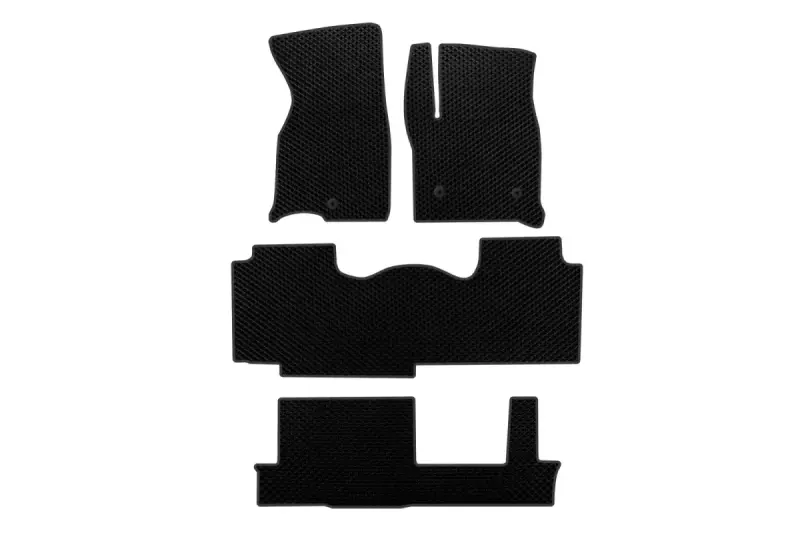 Килимки EVA (3 ряди, Чорний) для Chevrolet Tahoe 2020–