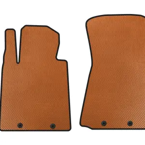 Килимки EVA (Купе, Помаранчевий) для Nissan 370Z 2008–2021