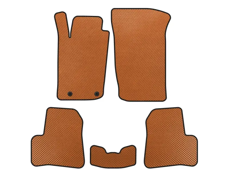 Килимки EVA (1998-2009, Помаранчевий) для Peugeot 206 1998–2024