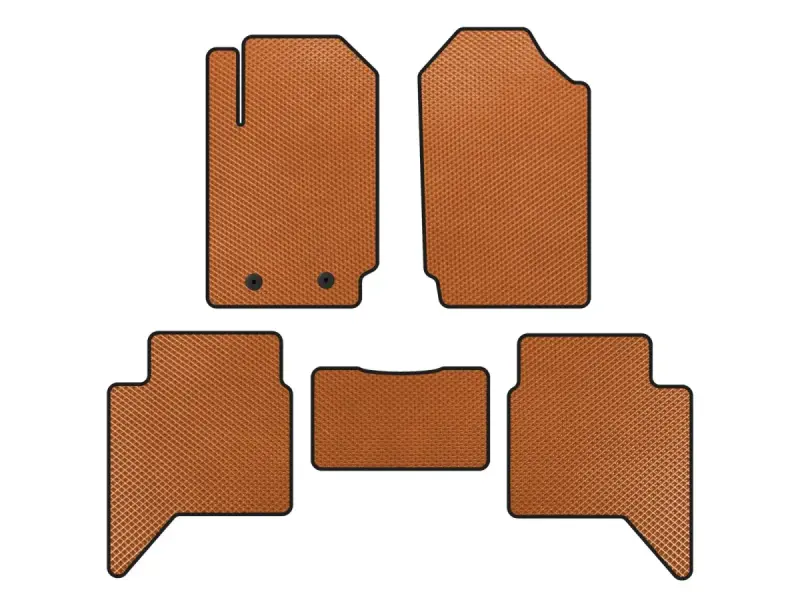 Килимки EVA (Помаранчевий) для Ford Ranger 2011–2022