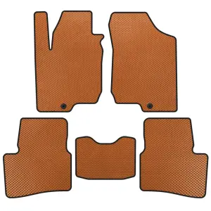 Килимки EVA (HB, 3-х дверний, Помаранчевий) для KIA Ceed 2007–2012