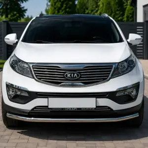 Передній захист ST008 (нерж) для KIA Sportage 2010–2015