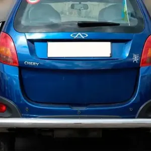 Задній захист AK002 (2 шт., нерж) для Chery Beat 2009–2015