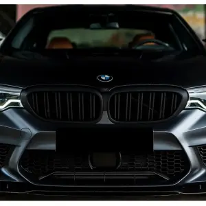 Ніздрі M-Look (2017-2020, чорний матовий) для BMW 5 серія G30/G31 2017–2023