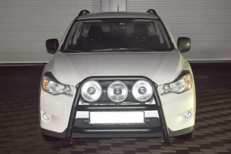 Кенгурятник WT018 Black (нерж.) для Subaru XV 2011–2017