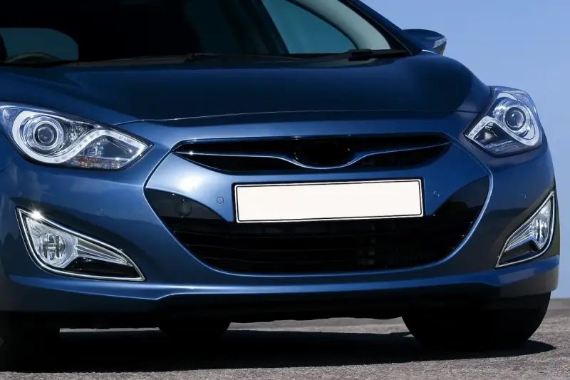 Хром на протитуманки (2 шт., нерж.) для Hyundai I-40 2011–2019