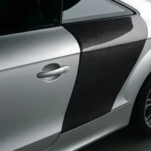 Накладки на задню чверть (Купе, Карбон) для Audi TT 2006–2014