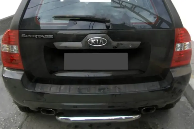 Задня дуга AK005 (нерж.) для KIA Sportage 2004–2010