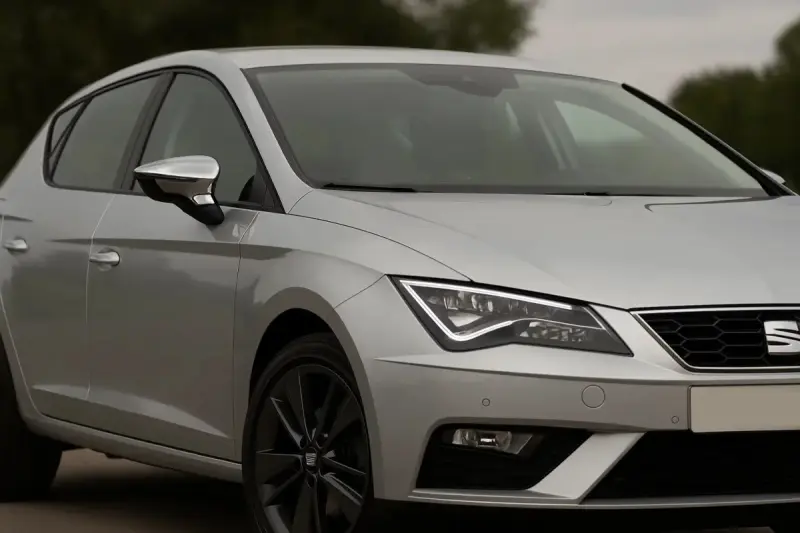 Накладки на дзеркала (2 шт., нерж) для Seat Leon 2013–2020