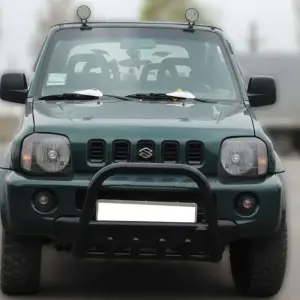 Кенгурятник F2-01 Black (нерж) для Suzuki Jimny 1998–2018