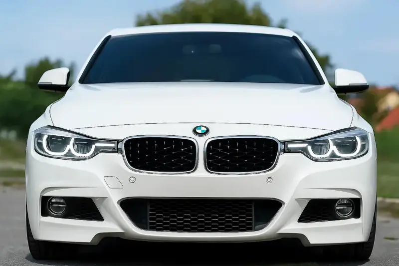 Ніздрі Diamond Black (хром окантовка) для BMW 3 серія F30/F31 2012–2019