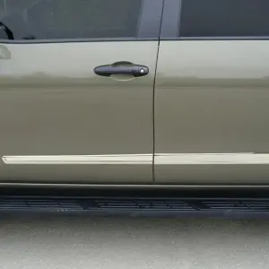 Молдини на двері (4 шт, нерж) для Volkswagen Amarok 2010–2022