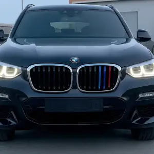 Ніздрі 1 Bar (2018-2021, M-Color з хром окантовкою) для BMW X3 G01 2018–