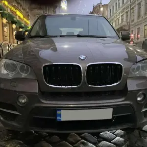 Ніздрі M-Look (чорний глянець з хром окантовкою) для BMW X6 E71 2008–2014