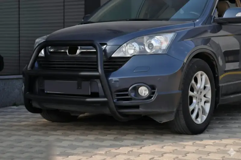 Кенгурятник WT018 Black (нерж.) для Honda CRV 2007–2011
