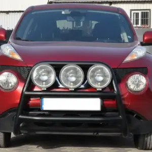 Кенгурятник WT018 Black (нерж) для Nissan Juke 2010–2019
