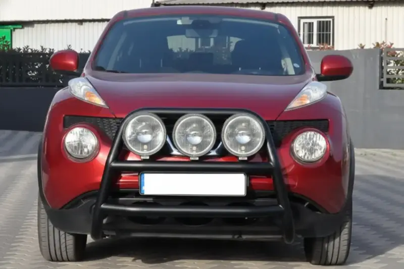 Кенгурятник WT018 Black (нерж) для Nissan Juke 2010–2019