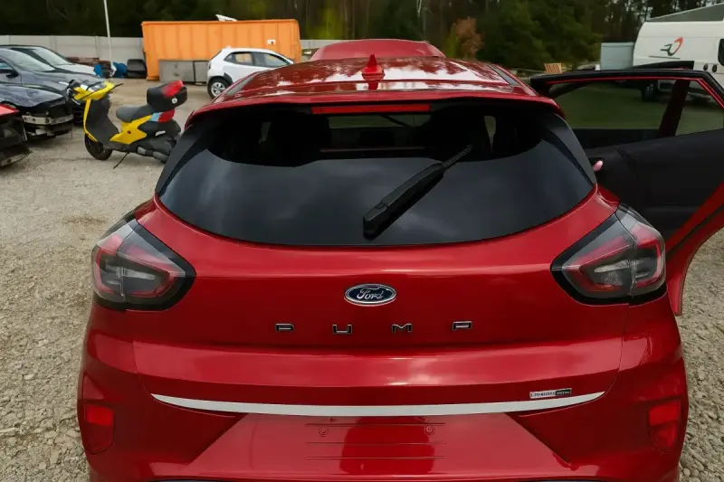 Кромка багажника (нерж) для Ford Puma 2019–