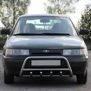 Кенгурятник WT003 60мм (нерж) для Lada ВАЗ 2110-21115 1995–2015