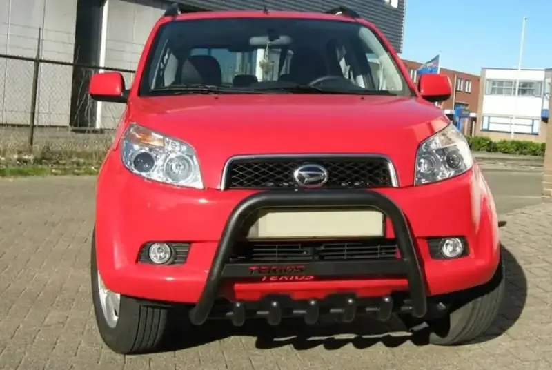 Передня дуга WT004 Black (нерж.) для Daihatsu Terios 2006–2017