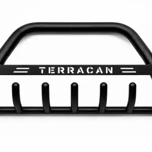 Кенгурятник WT004 Black (нерж) для Hyundai Terracan 2001–2007