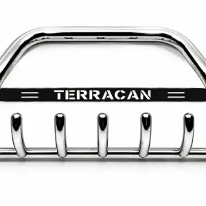 Кенгурятник WT004 (нерж) для Hyundai Terracan 2001–2007