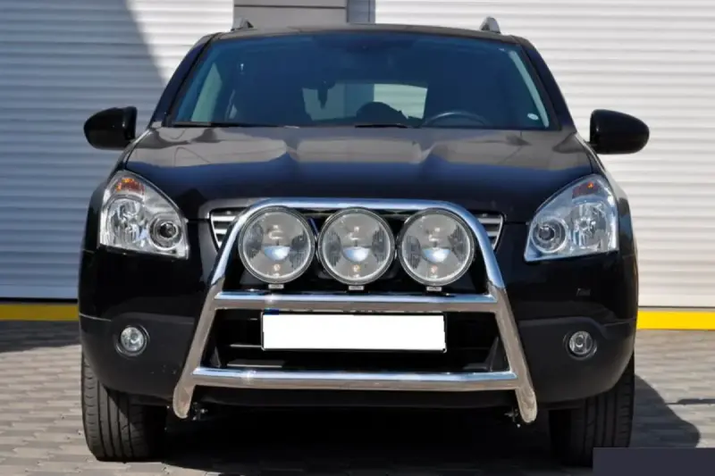 Кенгурятник WT018 (нерж.) для Nissan Qashqai 2010–2014