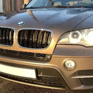 Ніздрі M-Look (чорний глянець з хром окантовкою) для BMW X5 E70 2007–2013