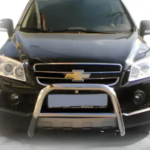 Передня дуга WT005 (нерж.) для Chevrolet Captiva 2006–2019