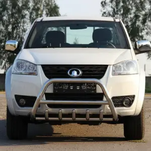 Кенгурятник WT003 (нерж.) для Great Wall Wingle 5 2006–